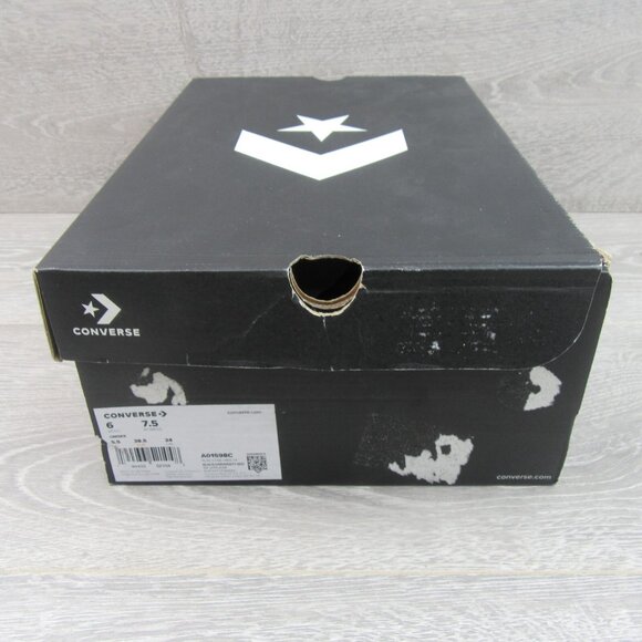 Converse Run Star Hike HI "Love" Sneakers Women's Size 7.5 Black Red NEW - Picture 14 of 16